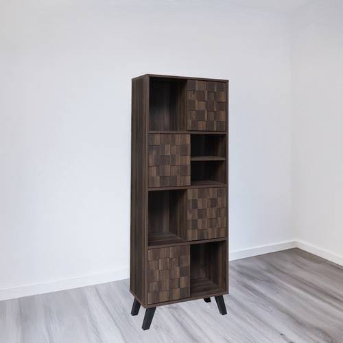  رف متعدد الاستخدام -160×60×32- بني 