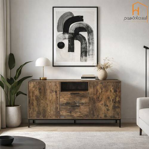 دولاب أحذيه 2 باب 2 درج- 85X40X160 سم