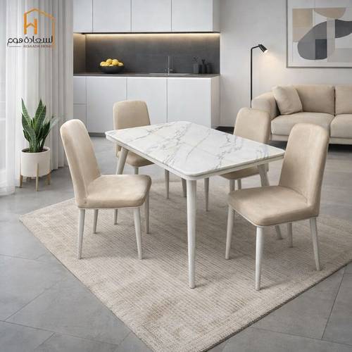 طاولة طعام -4 كرسي - 130*80 *75 سم