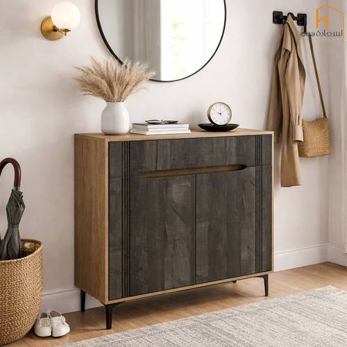 دولاب احذية - 2باب -95*30*80 سم