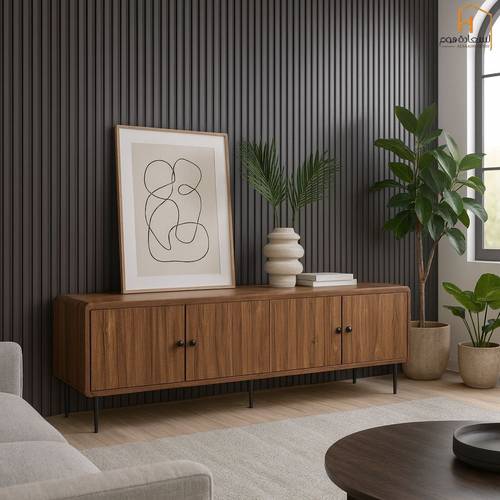 وحدة تلفزيون- 163×40×54 سم- بني