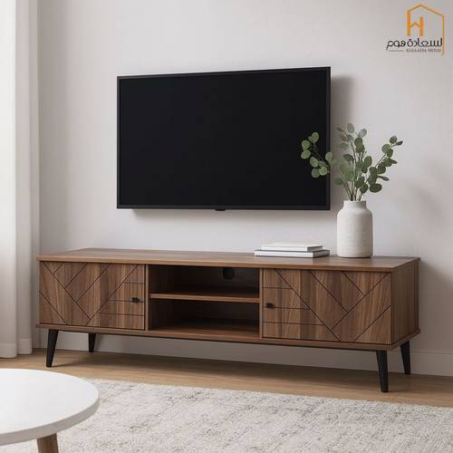 وحدة تلفزيون- 160×40-بني
