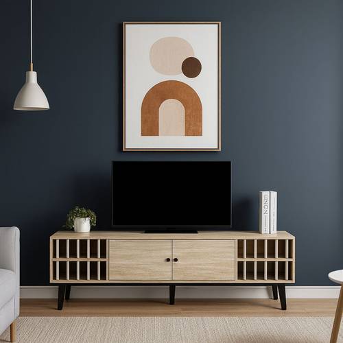 وحدة تلفزيون- 180×40×45 سم-حجري