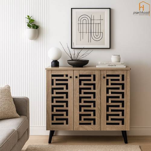 دولاب أحذية متعدد الأغراض 91*89*34- خشبي
