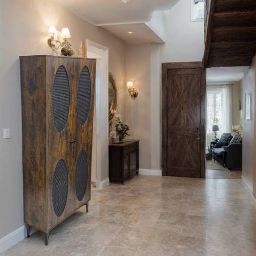  دولاب أحذية متعدد الأغراض - 2 باب - 173X80X30 سم