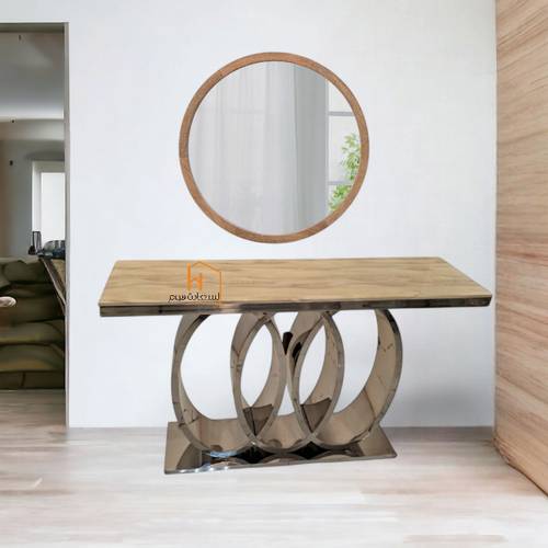 مدخل استقبال - 80x130x40 سم - فضي