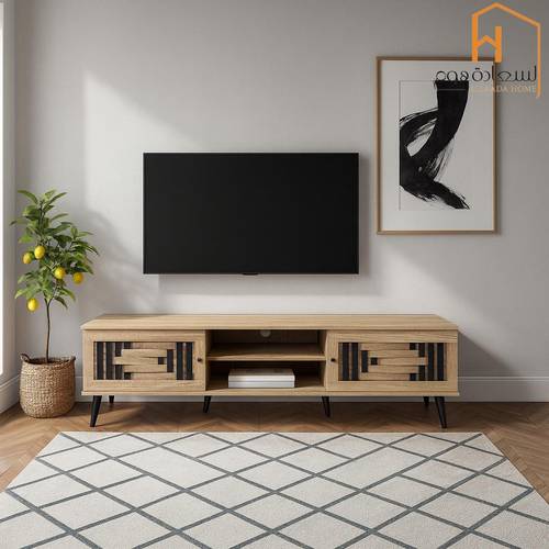 وحدة تلفزيون- 180×40×45 سم-خشبي