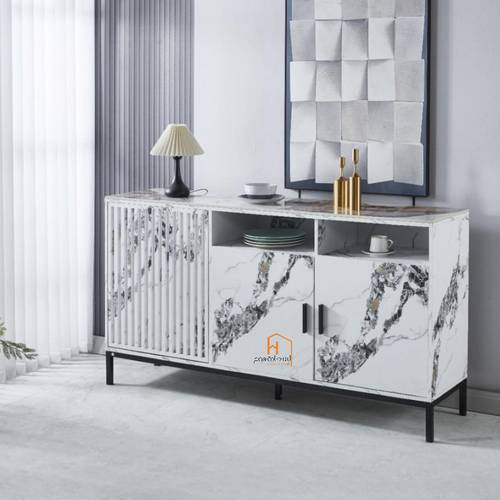 دولاب بوفيه متعدد الاغراض 87X40X160 سم