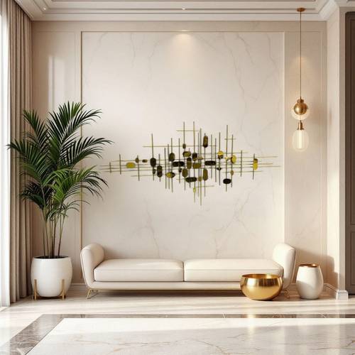 ديكور حائط متعدده الالوان 68X150 سم