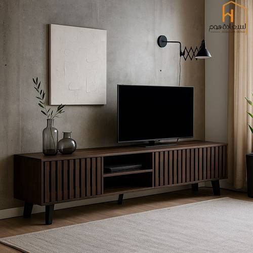 وحدة تلفزيون- 180×40×45سم-بني 