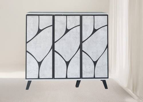  دولاب أحذية متعدد الأغراض 120×35×110- رمادى