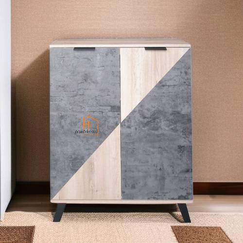 دولاب أحذية متعدد الأغراض - 2 باب - 110x35x80 - سم