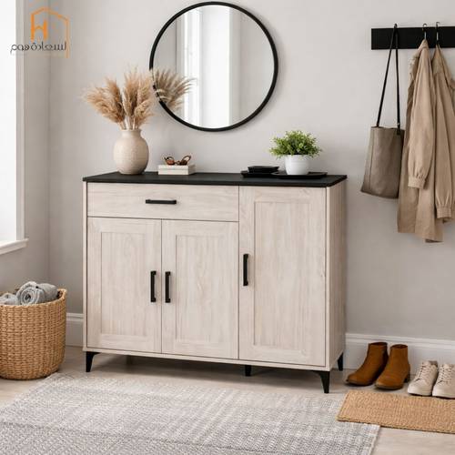  دولاب احذية ماليزي - 3باب - 120*40*95 سم