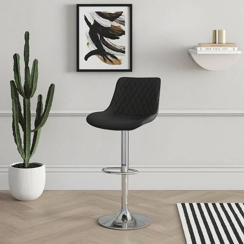  كرسي  بار  اسود  104x50x50 سم