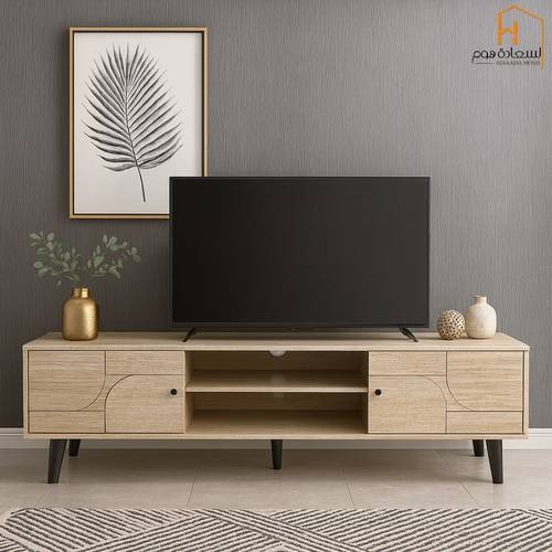 وحدة تلفزيون- 160×40×45 سم-حجري