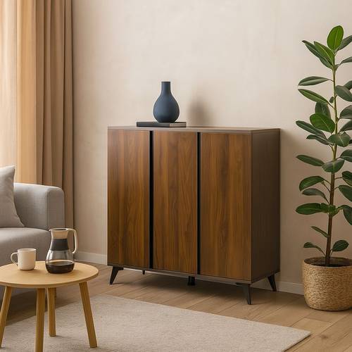 دولاب أحذية متعدد الأغراض 120×34×96- بني