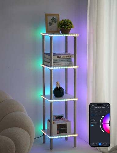 مصباح ارضى بشكل رفوف - 115×27x27 سم