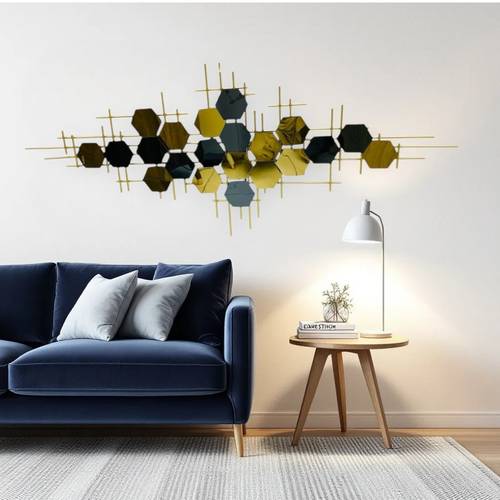 ديكور حائط متعدده الالوان 68X140 سم
