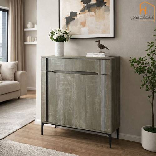دولاب احذية - 2باب -95*30*80 سم 
