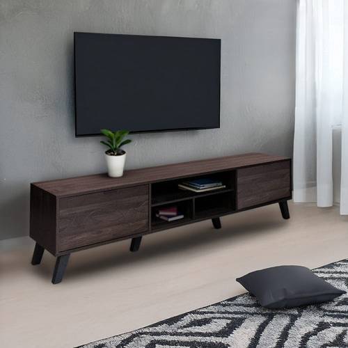  وحدة تلفزيون بني  180×40×45سم  