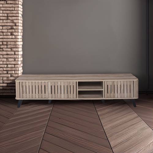  وحدة تلفزيون- 200×40×45سم- بيج