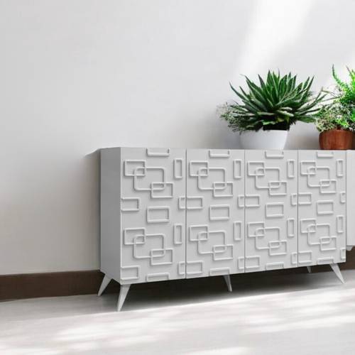 دولاب استقبال خشب   83x40x150سم