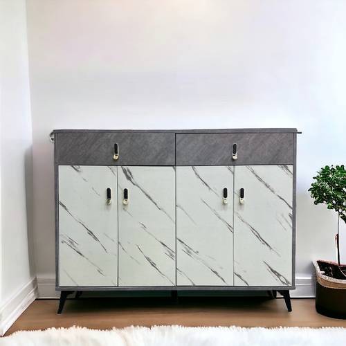 دولاب أحذية متعدد الأغراض 4 باب 94x32x120 سم