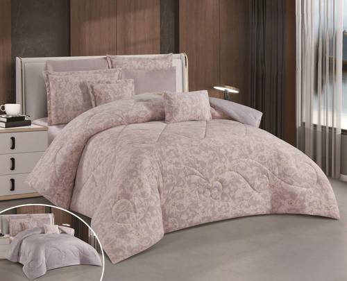 مفرش شتوي فرو ناعم- 8 قطع - نفرين