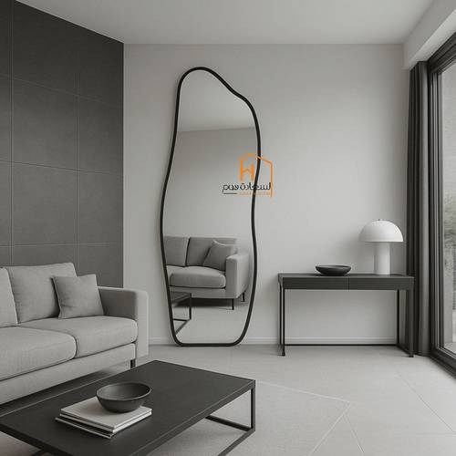 مرايا استاند - اسود -160*70