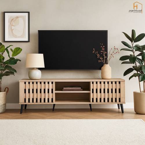 وحدة تلفزيون- 200×40×45سم- خشبي