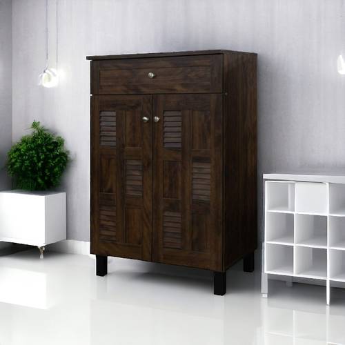 دولاب أحذية متعدد الأغراض بني 100X40X60 سم 