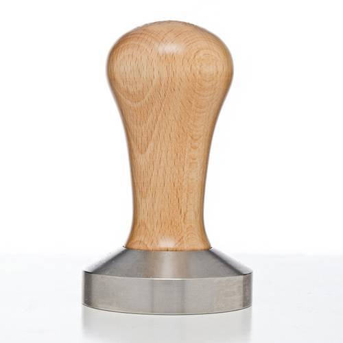 Tamper with Oak Handle - 58.4 mm