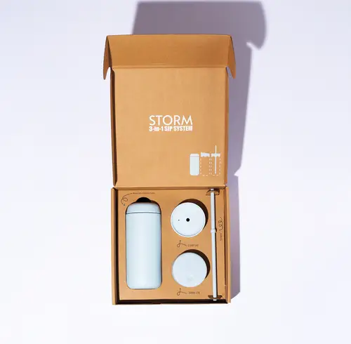 Storm Ceramic Interior Reusable Cup -MINT CHIP