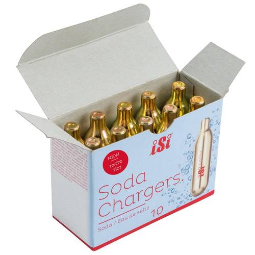 iSi CO2 Soda Chargers - Pack of 10