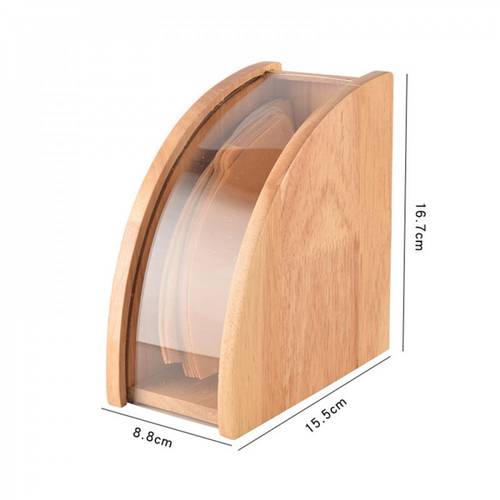 Perito Wooden Filter Holder with Acrylic Lid