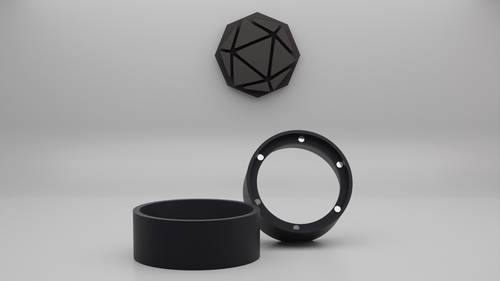 3D Portafilter Magnetic Dosing Funnel - 51mm
