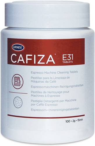 Urnex Cafiza E31 Espresso Machine Cleaning Tablets - 100 Tablet
