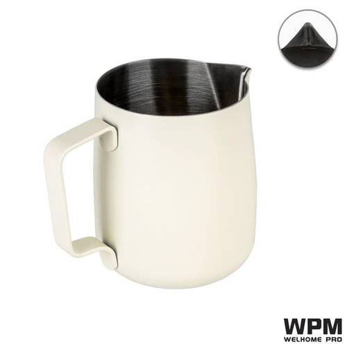 WPM 600cc Milk Pitcher (Sharp Spout) - White