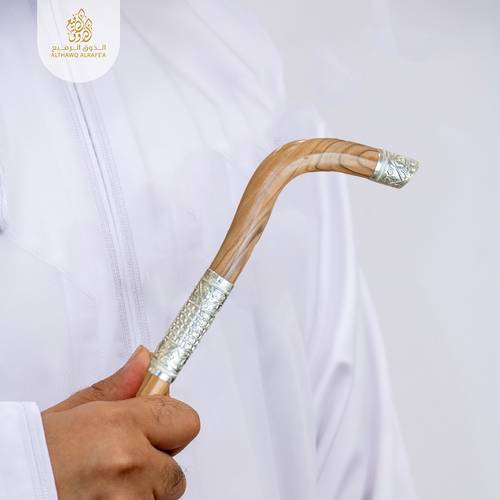 عصى عتم بفضة خالصة
