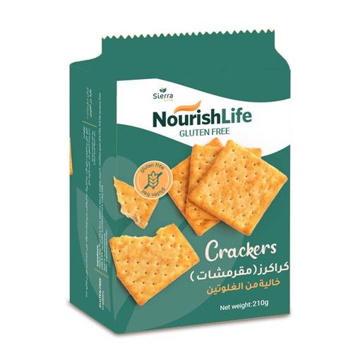 كراكرز مقرمشات 210g