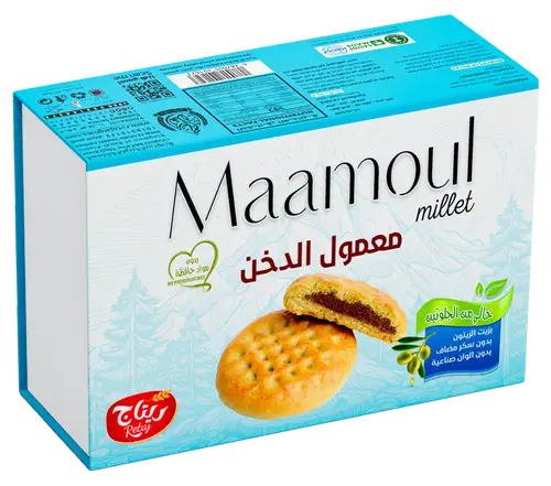 معمول الدخن خالي من الجلوتين