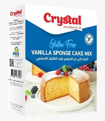 خليط كيك الفانيليا الاسفنجي كرستال