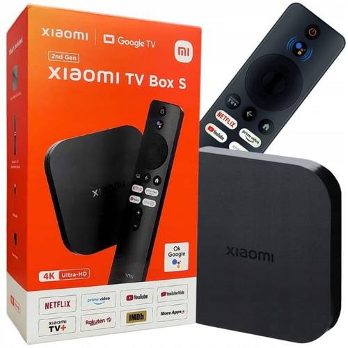 شاومي تي في بوكس s الجيل الجديد 4K