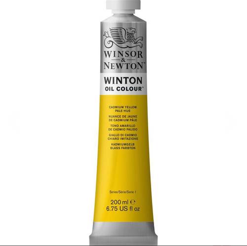 لون زيتي وينسور آند نيوتن وينتون لون 8 زيتي - أصفر كادميوم باهت - 200 مل cadmium-yellow-8-200ML