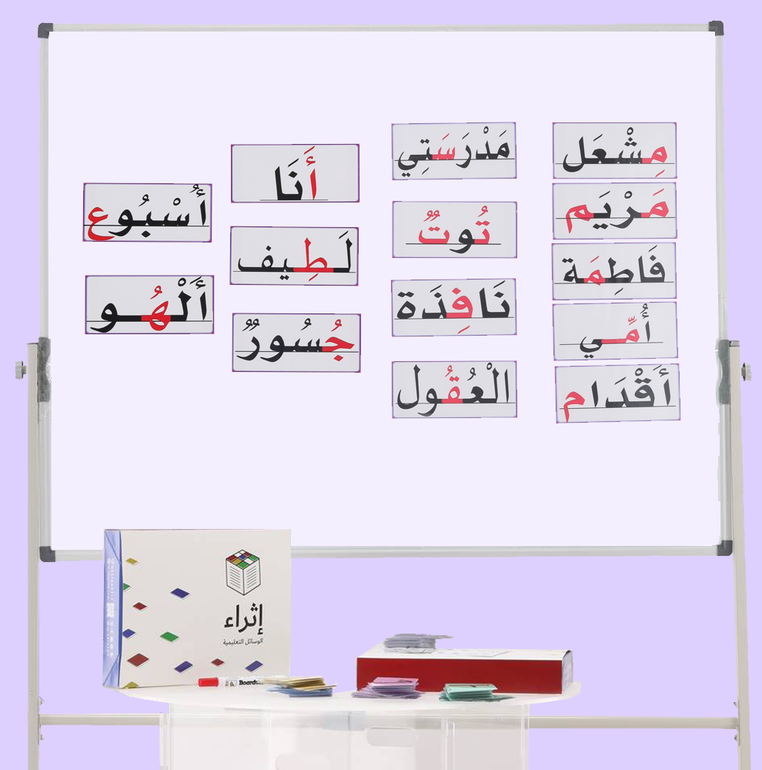 بطاقات كلمات أقرأ لغتي الصف الأول -  الجزء الأول - ١٤٤٧ هـ - كبير - بطاقات فقط