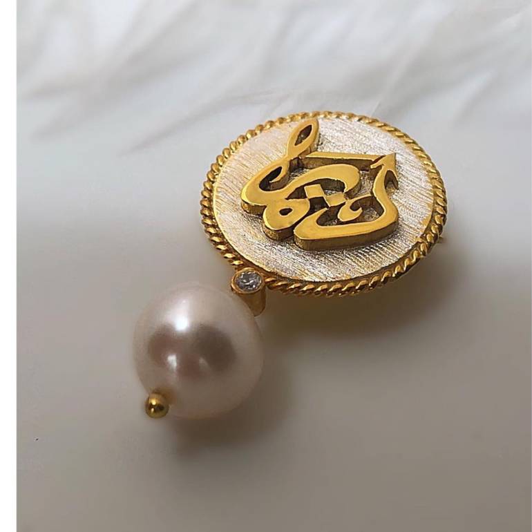 بروش اطفال بالإسم Customized Brooch