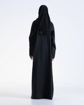 عباية ياقة فاخرة مميزة