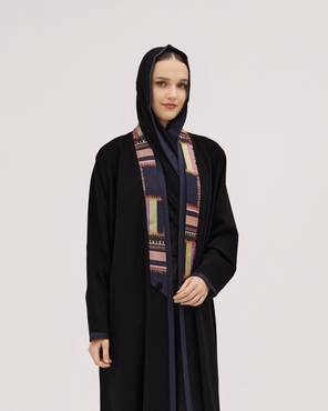 عباية انيقة قماش سيراميك