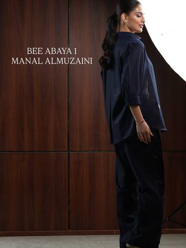 Dark Blue Linen