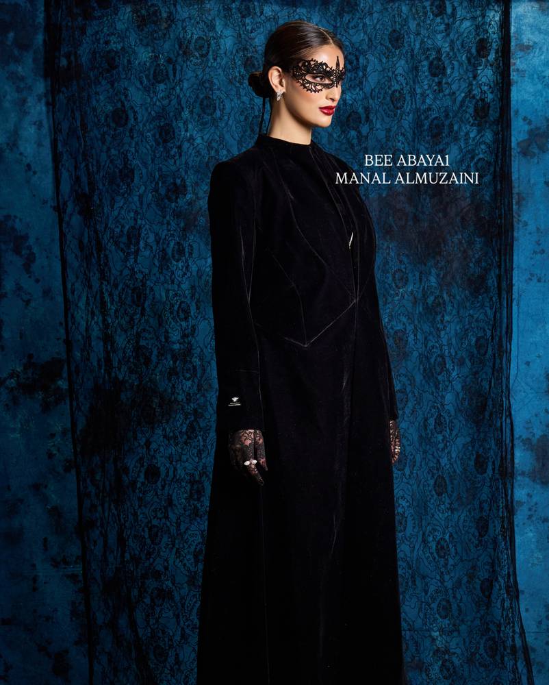 Black on black
